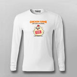 Chicken Game T-shirt For Men – Funny Gamer Tee