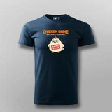 Chicken Game T-shirt For Men – Funny Gamer Tee