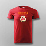 Chicken Game T-shirt For Men – Funny Gamer Tee