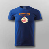 Chicken Game T-shirt For Men – Funny Gamer Tee