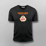 Chicken Game T-shirt For Men – Funny Gamer Tee