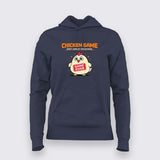 Chicken Game T-shirt For Women – Funny Gamer Tee