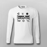 Choose your Weapon Game Engine T-shirt From Teez.