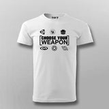 Choose your Weapon Game Engine T-shirt From Teez.