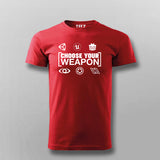 Choose your Weapon Game Engine T-shirt From Teez.