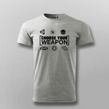 Choose your Weapon Game Engine T-shirt From Teez.