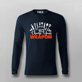 Choose Your Weapon Chef T-shirt For Men Online India.