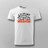 Choose Your Weapon Chef T-shirt For Men Online India.