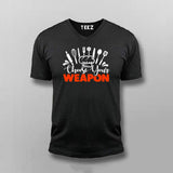 Choose Your Weapon Chef T-shirt For Men Online India.