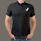 Chrome Dino Polo T-Shirt For Men