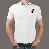 Chrome Dino Polo T-Shirt For Men