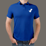 Chrome Dino Polo T-Shirt For Men