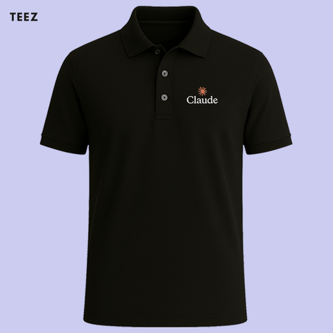 Claude AI Polo T-shirt For Men – Developer Style & Comfort