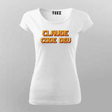 Claude Code Developer Edition T-shirt For Women