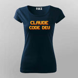 Claude Code Developer Edition T-shirt For Women
