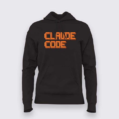 Claude Code Hoodie For Women – Dev Mode Retro