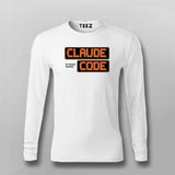 Claude Code My Secret Weapon T-shirt For Men
