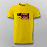 Claude Code My Secret Weapon T-shirt For Men