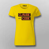 Claude Code My Secret Weapon T-shirt For Women