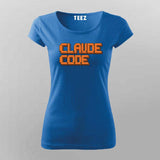 Claude Code T-shirt For Women – Dev Mode Retro