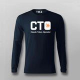Claude Token Operator T-shirt For Men