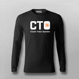 Claude Token Operator T-shirt For Men