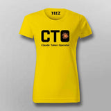 Claude Token Operator T-shirt For Women