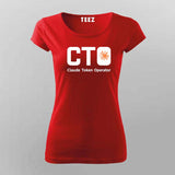 Claude Token Operator T-shirt For Women