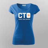 Claude Token Operator T-shirt For Women