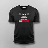CNC OPERATOR, Not a  Mechanik funny Automobile Mechanic T-shirt Online India.