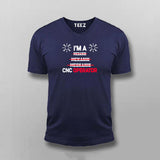 CNC OPERATOR, Not a  Mechanik funny Automobile Mechanic T-shirt Online India.