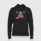 CNC OPERATOR, Not a  Mechanik funny Automobile Mechanic Hoodie Online India.