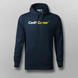Codein Game Men's Hoodie - Perfect for Gamers and Coders by Teez