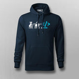 Coffee Cats And Code Hoodies For Men