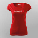 Commvault Logo T-Shirt For Women