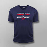 Computer Gaming Red T-shirt For Men