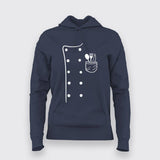 Chef Dress Printed Hoodie for Chef's Online India