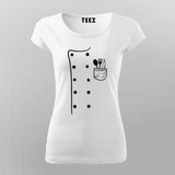 Chef Dress Printed T-Shirt for Chef's Online India