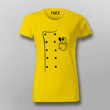 Chef Dress Printed T-Shirt for Chef's Online India