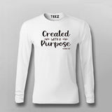 Created With A Purpose Exodus 9 16 T-shirt For Men