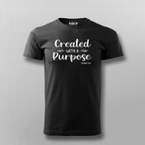 Created With A Purpose Exodus 9 16 T-shirt For Men