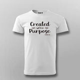 Created With A Purpose Exodus 9 16 T-shirt For Men