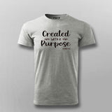 Created With A Purpose Exodus 9 16 T-shirt For Men