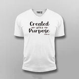 Created With A Purpose Exodus 9 16 T-shirt For Men