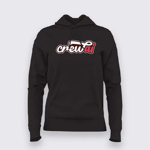CrewAI Hoodie & Zipper Hoodie For Women – AI Dev Style