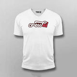 CrewAI AI Developer V-neck T-shirt For Men_