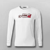 CrewAI AI Developer full sleeve T-shirt For Men