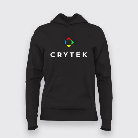Crytek Logo Hoodies For Women
