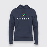 Crytek Logo Hoodies For Women