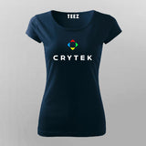 Crytek Logo T-Shirt For Women